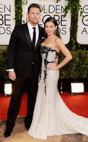 2014 Golden Globes - Red Carpet - Channing Tatum & Jenna Dewan-Tatum